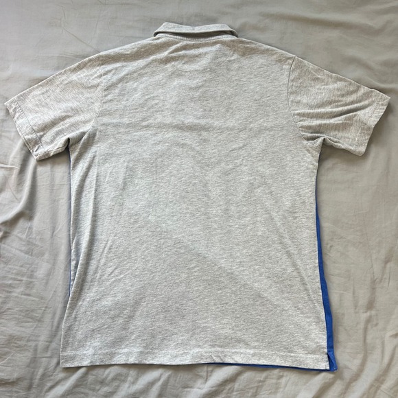 Florida Gators Polo Shirt Mens Large Orange Stripe Gator Emblem Colosseum NCAA - Picture 3 of 12